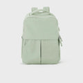 Sac à dos ordinateur femme 15 pouces en nylon déperlant, vert clair
