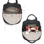 Sac à dos ordinateur femme avec port USB, 15,6 pouces, sept coloris