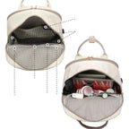Sac à dos ordinateur femme avec port USB, 15,6 pouces, sept coloris