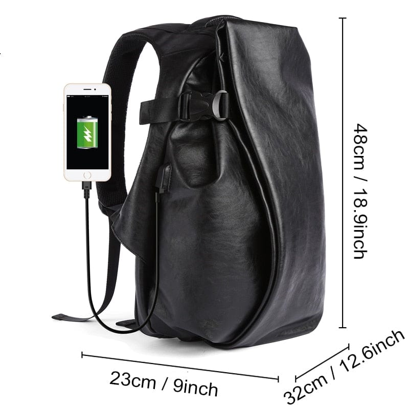 Sac à dos ordinateur homme antivol avec port USB, 16 pouces