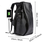 Sac à dos ordinateur homme antivol avec port USB, 16 pouces