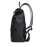 Sac à dos roll top imperméable, volume réglable de 20 à 27 L