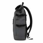 Sac à dos de voyage à fermeture enroulée, port USB