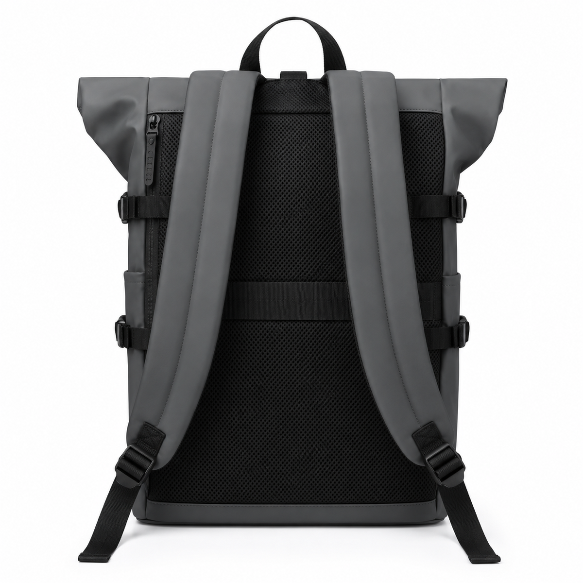 Sac à dos de voyage à fermeture enroulée, port USB