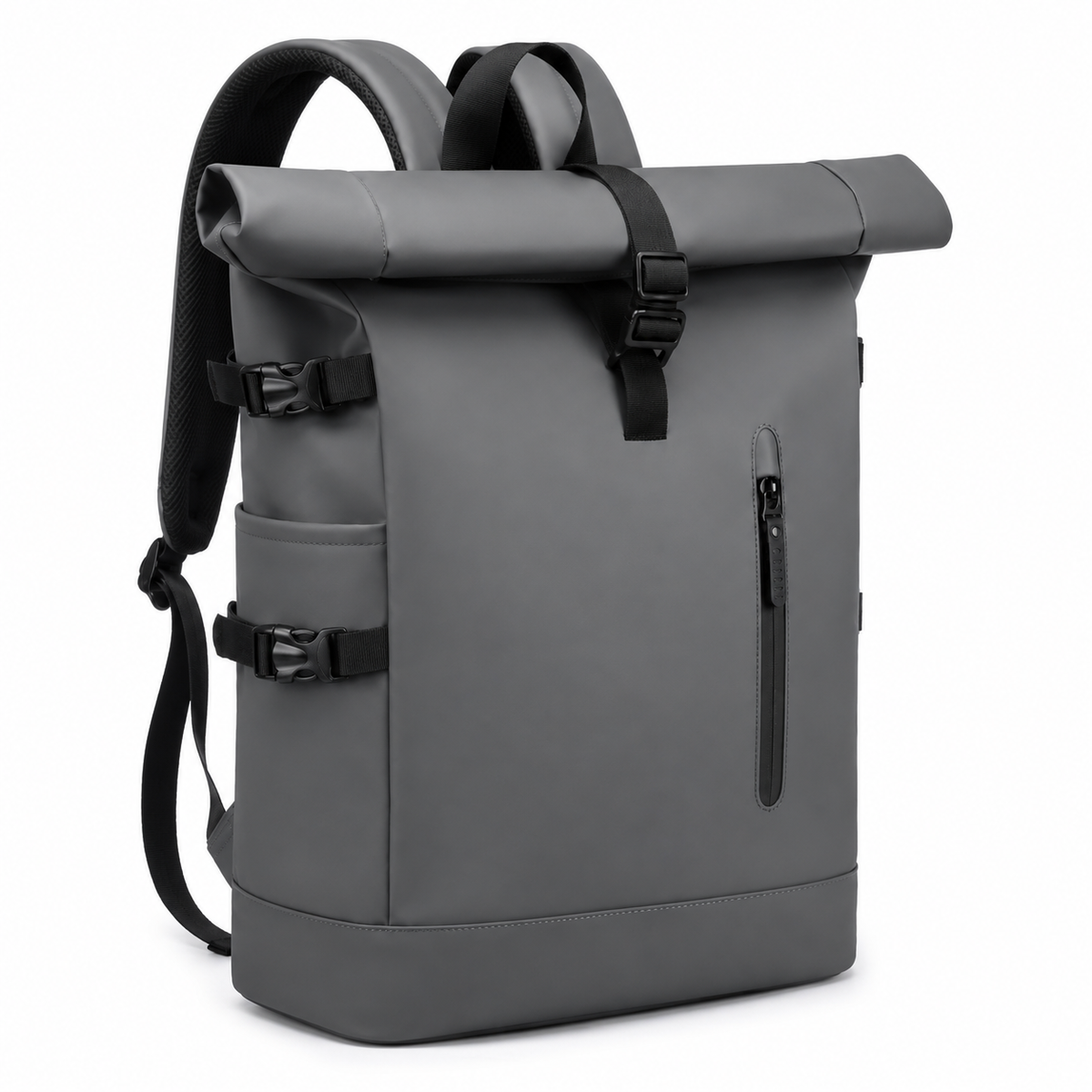 Sac à dos de voyage à fermeture enroulée, port USB