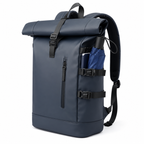 Sac à dos enroulable avec port USB pour les trajets