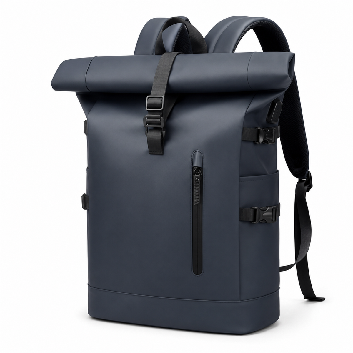 Sac à dos enroulable avec port USB pour les trajets