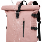 Sac à dos urbain roll-top homme et femme, port USB