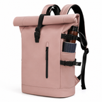 Sac à dos urbain roll-top homme et femme, port USB