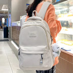 Sac à dos étudiant, poche ordinateur 13 pouces, tissu déperlant