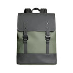 Sac à dos antivol unisexe en nylon imperméable, 14 pouces, vert