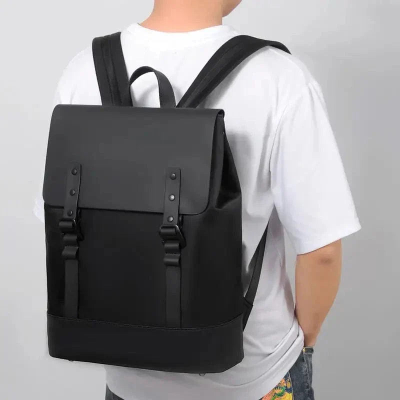 Sac à dos antivol unisexe en nylon imperméable, 14 pouces