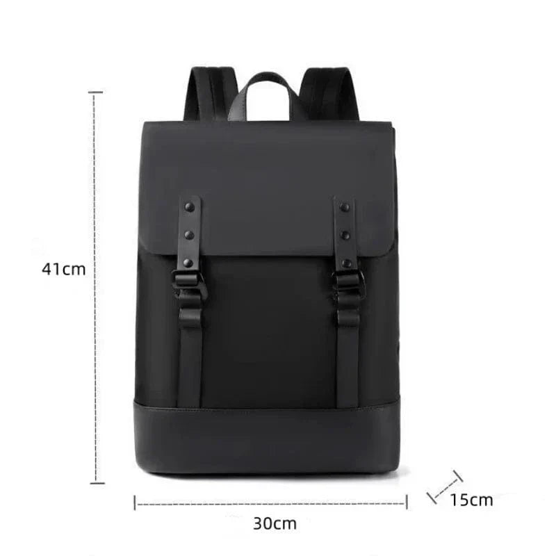 Sac à dos antivol unisexe en nylon imperméable, 14 pouces