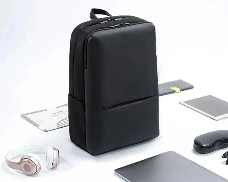 Sac à dos ordinateur 15,6 pouces en polyester, noir, 550 g