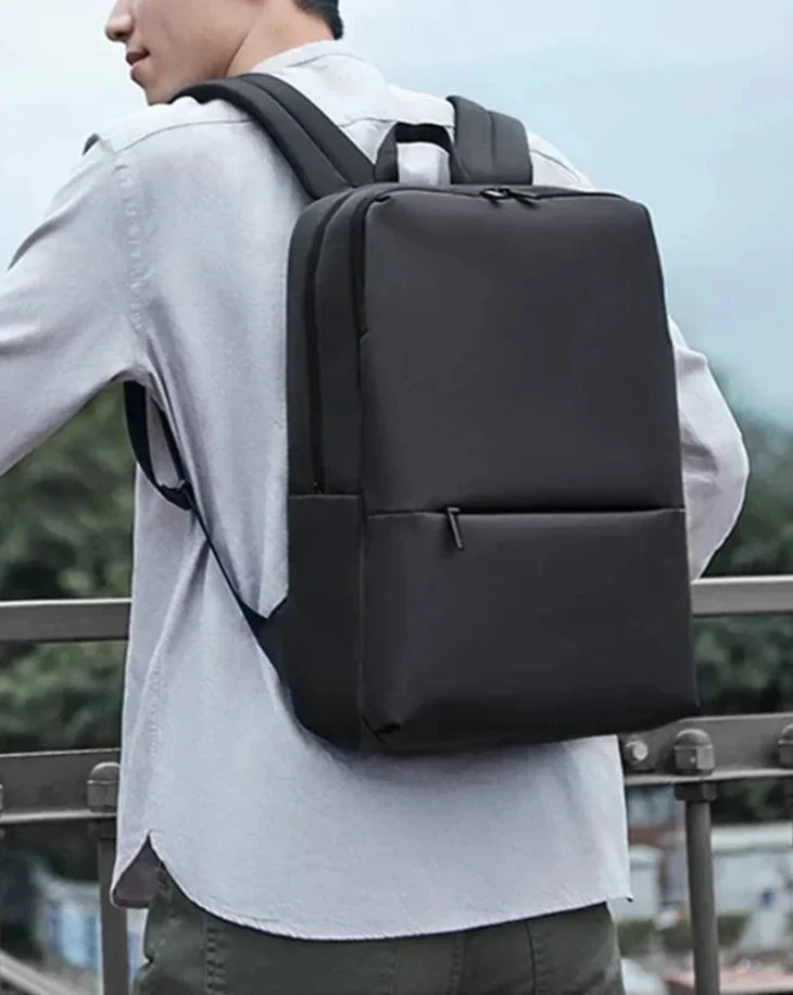 Sac à dos ordinateur 15,6 pouces en polyester, noir, 550 g