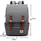 Sac à dos ordinateur 16 pouces mixte, 20 litres, neuf coloris