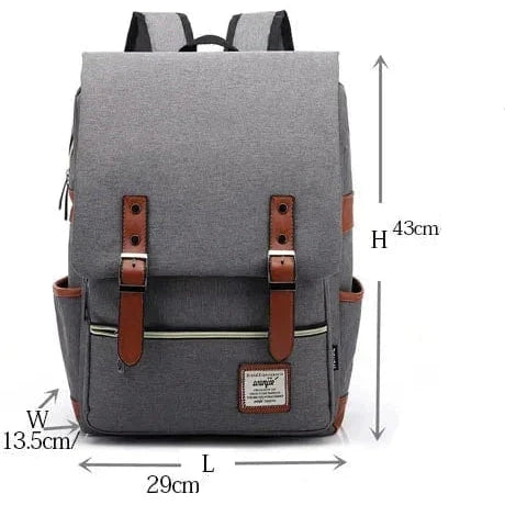 Sac à dos ordinateur 16 pouces mixte, 20 litres, neuf coloris