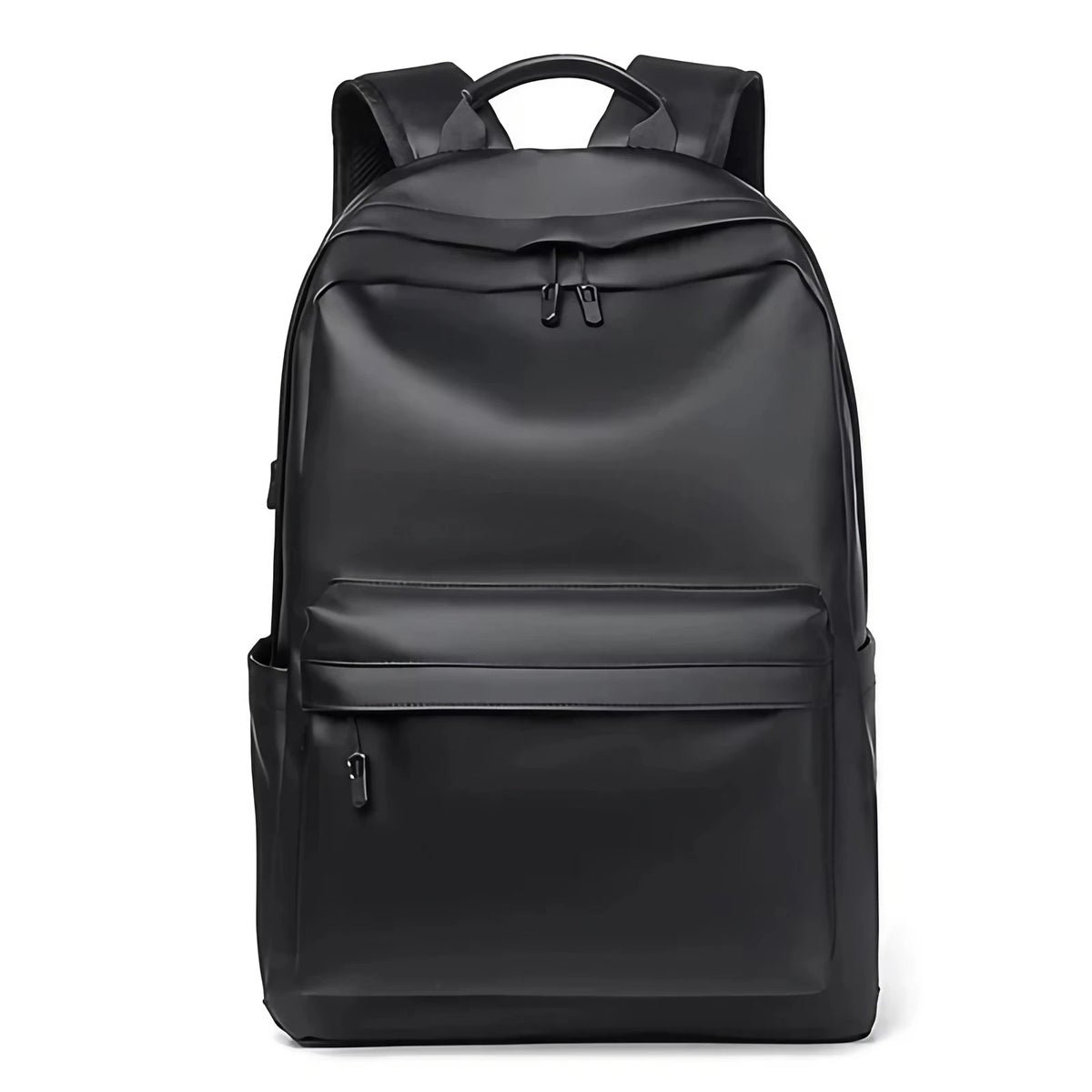 Sac à dos homme urbain, compartiment ordinateur 15 pouces, noir