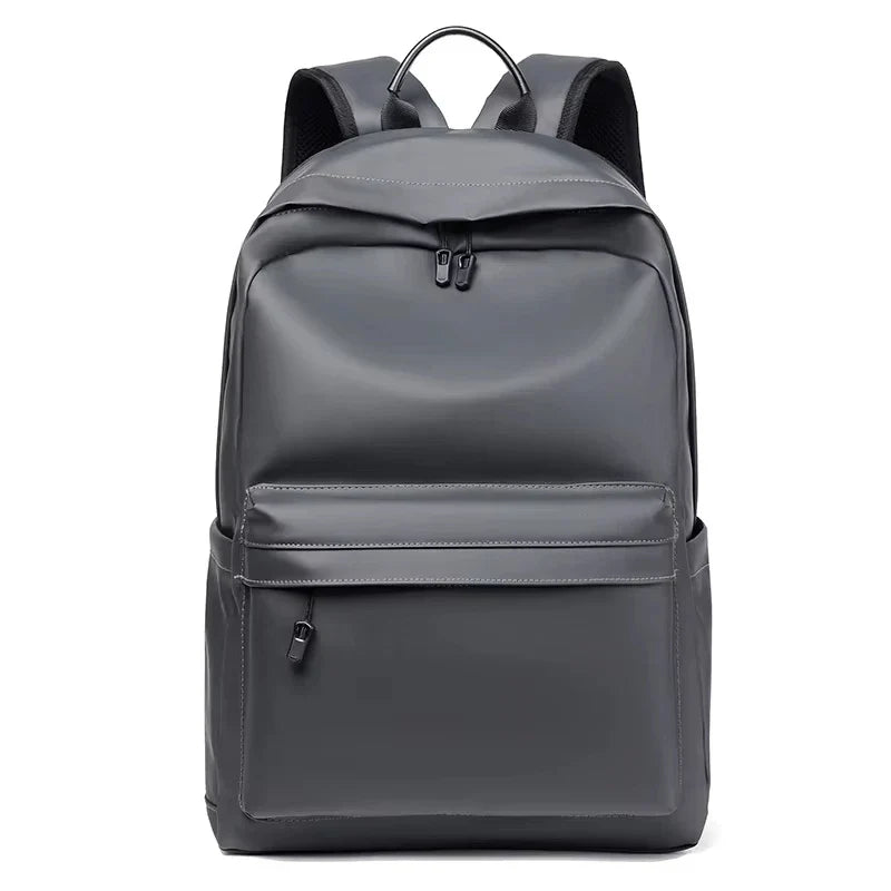Sac à dos homme urbain, compartiment ordinateur 15 pouces, gris