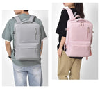 Sac à dos de voyage femme extensible, ouverture façon valise