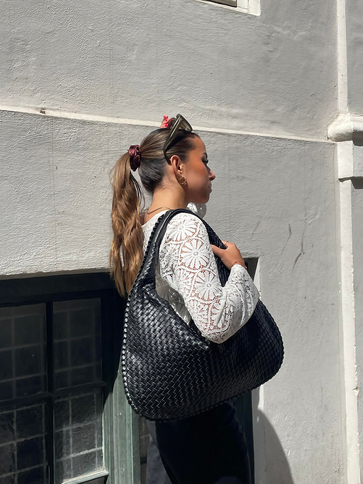 Sac fourre-tout femme végétalien, pour ordinateur 13 pouces, noir