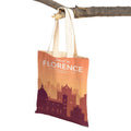 Sac fourre-tout femme à motif artistique, esprit italien
