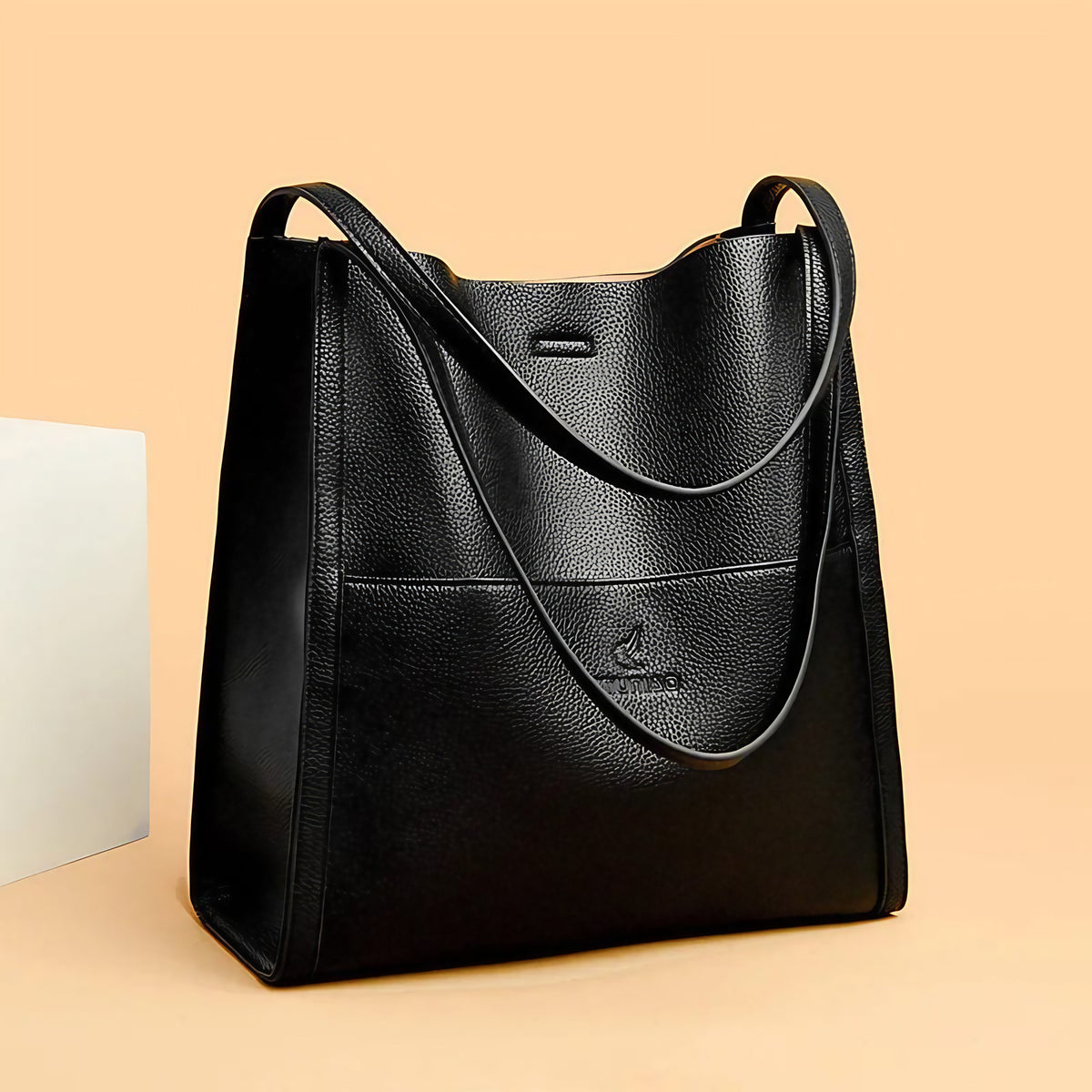 Sac fourre-tout femme en similicuir, 30 x 30 cm, 650 g