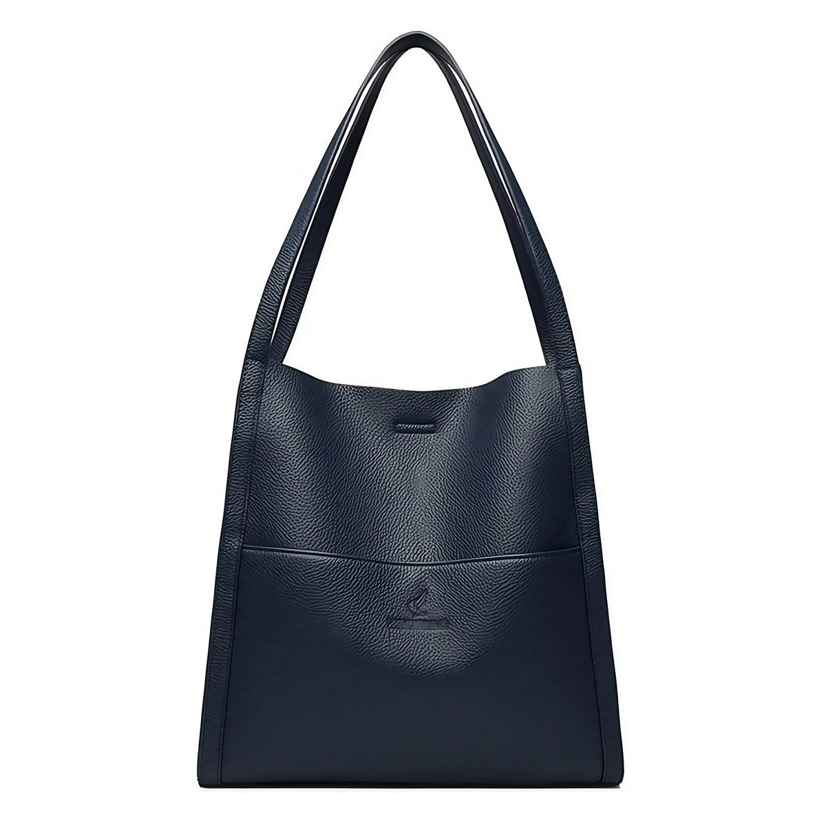 Sac fourre-tout femme en similicuir, 30 x 30 cm, 650 g, bleu