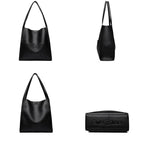 Sac fourre-tout femme en similicuir, 30 x 30 cm, 650 g
