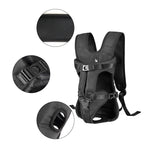 Sac de transport chien 2 en 1, ventral ou dos, imperméable