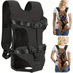 Sac de transport chien 2 en 1, ventral ou dos, imperméable