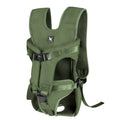 Sac de transport chien 2 en 1, ventral ou dos, imperméable, vert