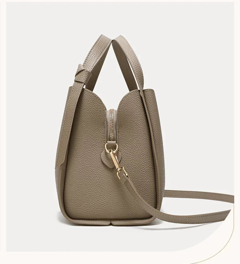 Sac à main femme finition mate, bandoulière amovible, six coloris