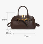 Petit sac bandoulière femme en cuir, forme rectangulaire