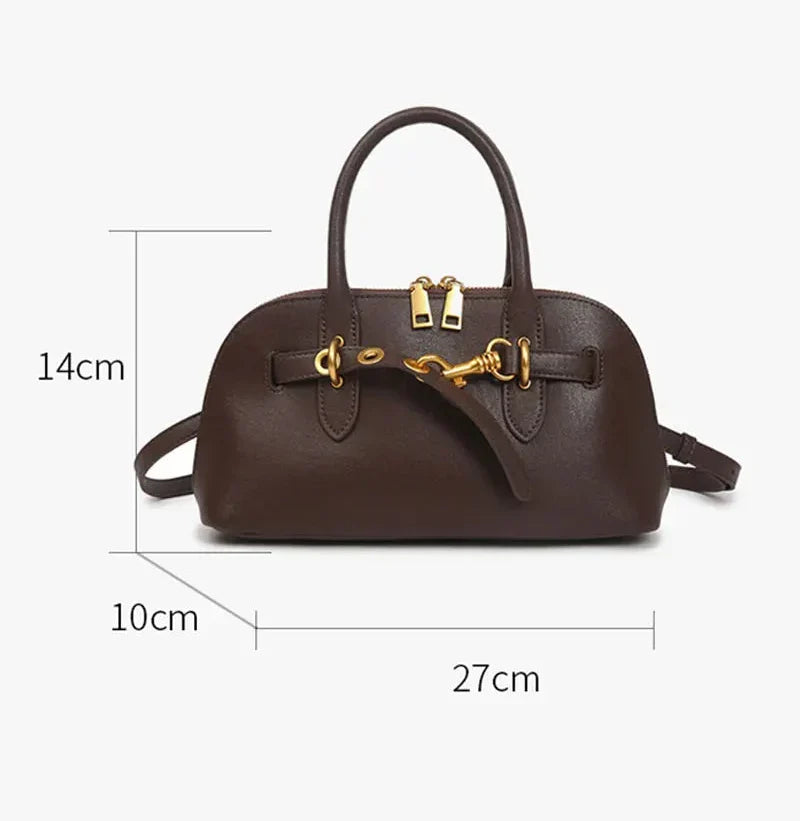 Petit sac bandoulière femme en cuir, forme rectangulaire