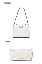 Sac besace femme en cuir, bandoulière réglable, cinq coloris