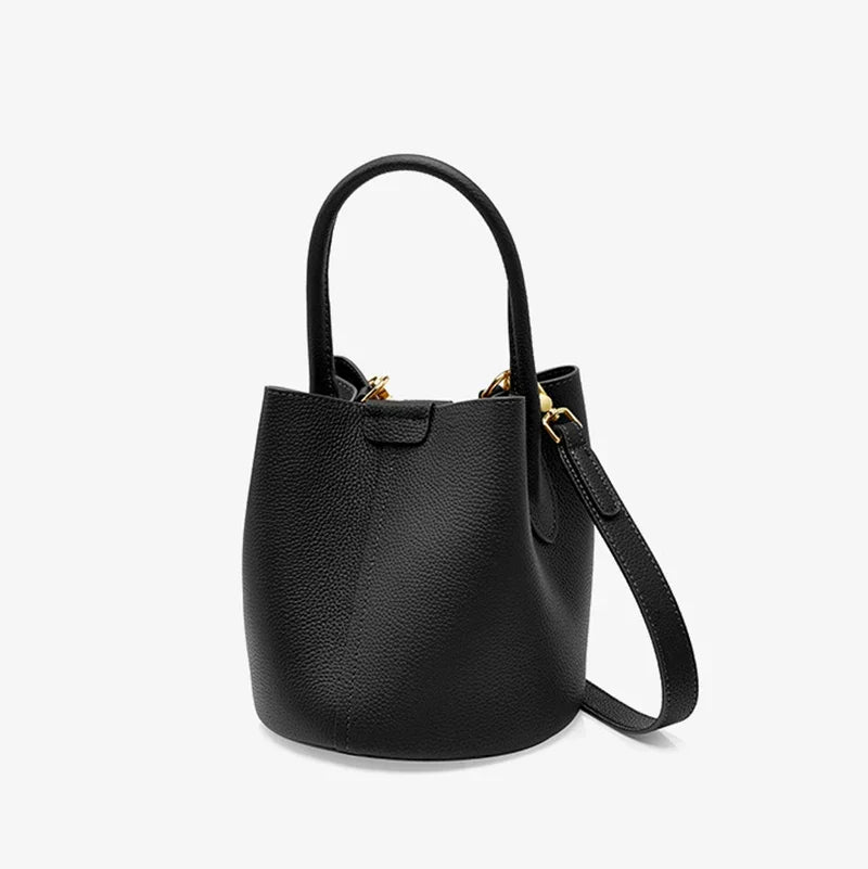 Sac bourse femme à détails dorés, bandoulière amovible