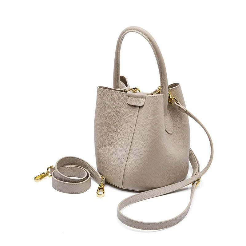 Sac bourse femme à détails dorés, bandoulière amovible