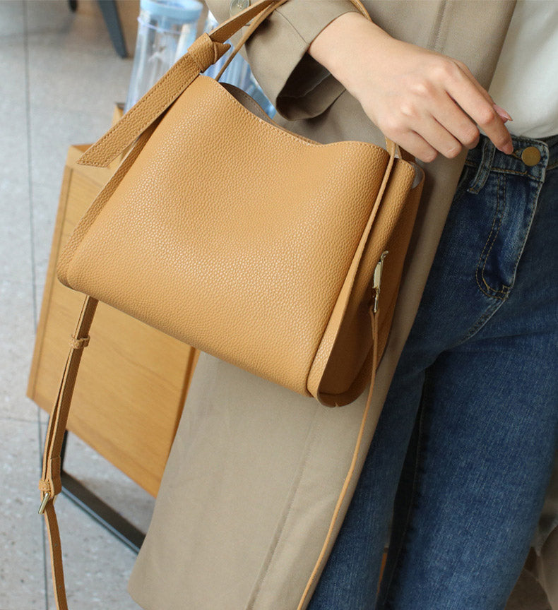 Petit sac à main femme carré, bandoulière amovible, six coloris
