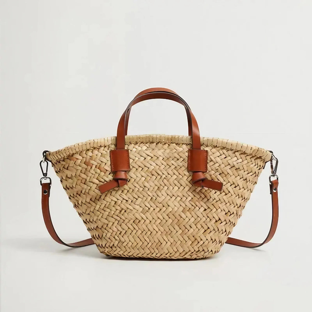 Petit sac à main d'été femme, marron, bandoulière amovible