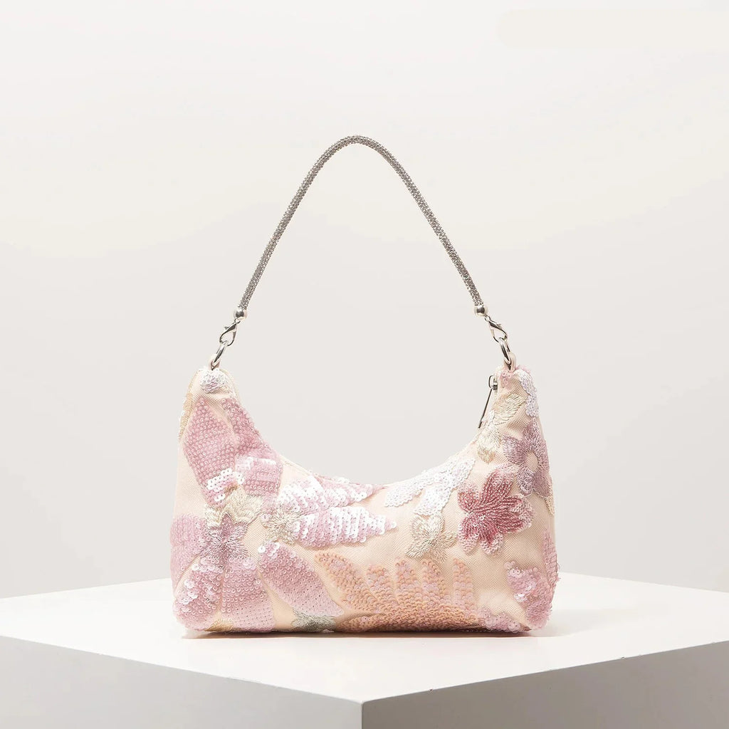 Petit sac à main d'été brodé à sequins, sept modèles