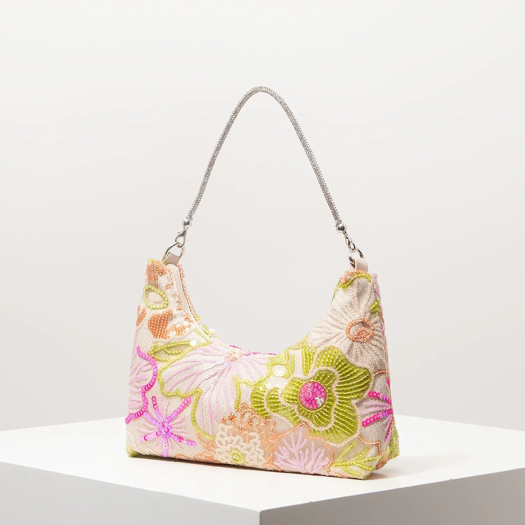 Petit sac à main d'été brodé à sequins, sept modèles