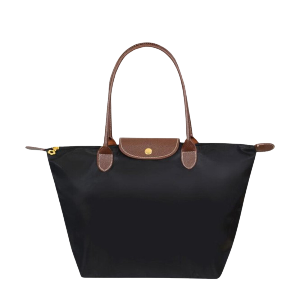 Grand sac à main femme en deux tailles, M ou L, cinq coloris, noir