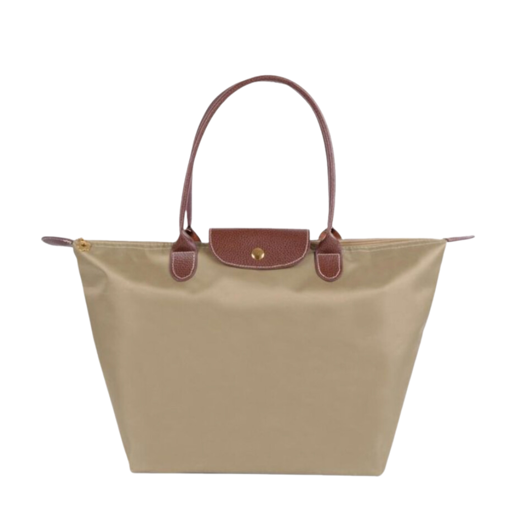 Grand sac à main femme en deux tailles, M ou L, cinq coloris, kaki