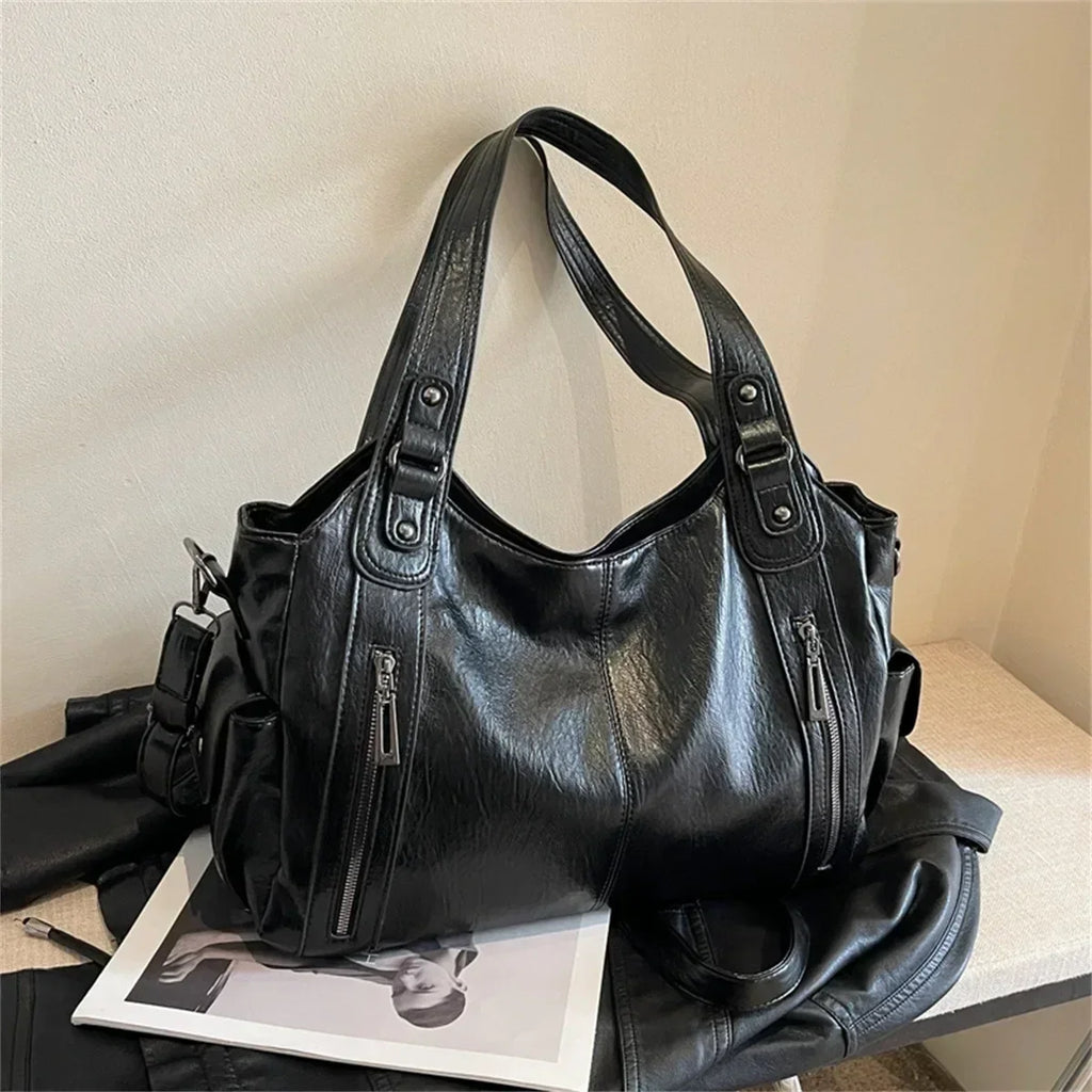 Grand sac à main femme format A4, bandoulière amovible