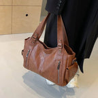 Grand sac à main femme format A4, bandoulière amovible