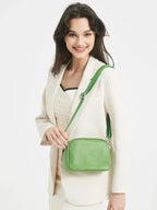 Sac à main femme en cuir forme enveloppe, six coloris
