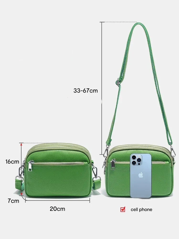 Sac à main femme en cuir forme enveloppe, six coloris