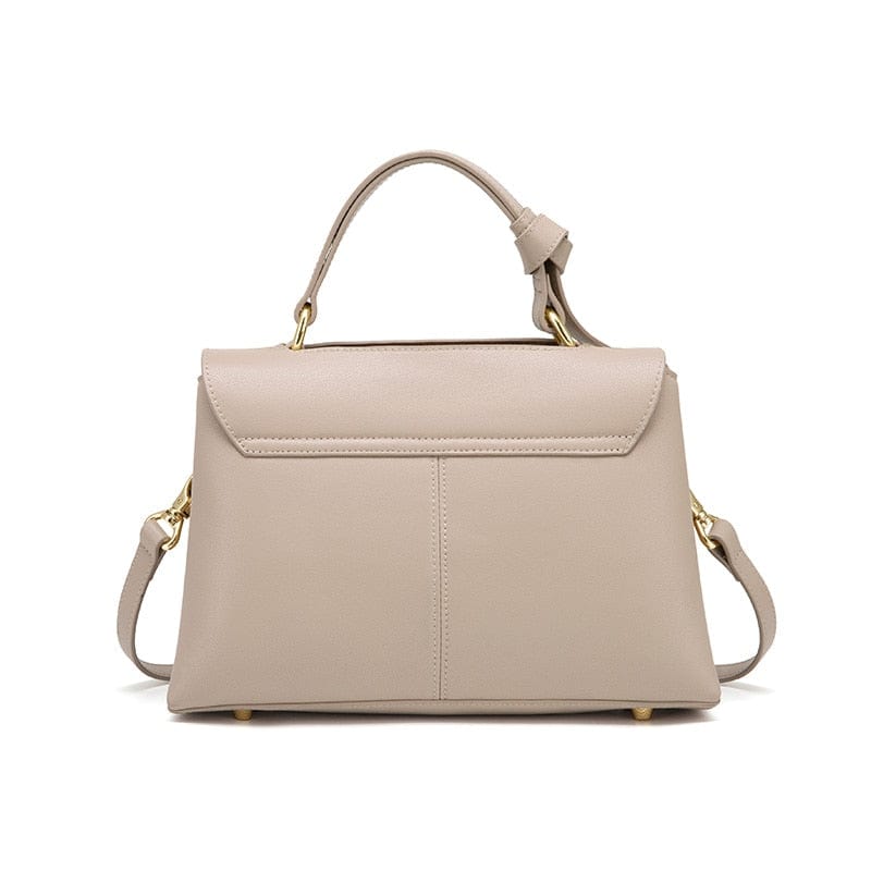 Sac à main femme en similicuir, poche zippée et fermoir