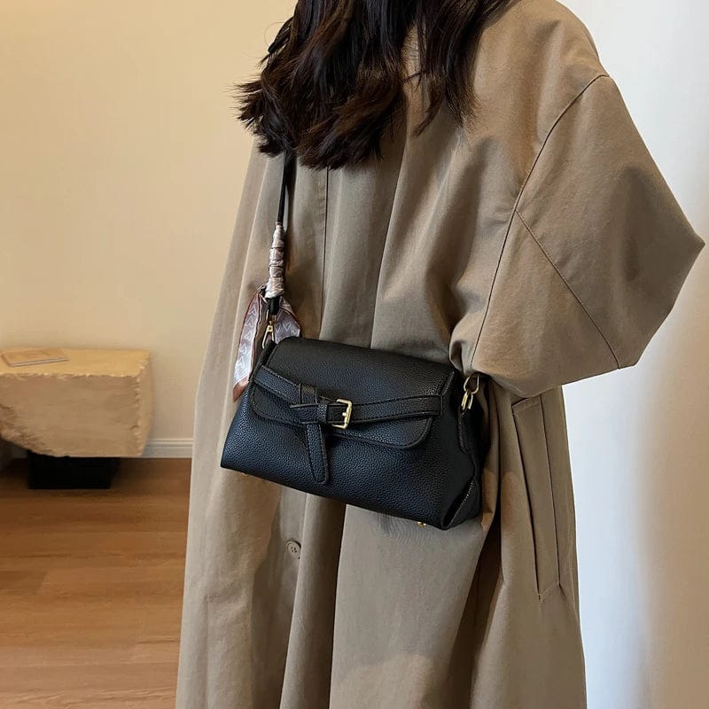 Sac à main femme en similicuir, format 26 cm, quatre coloris